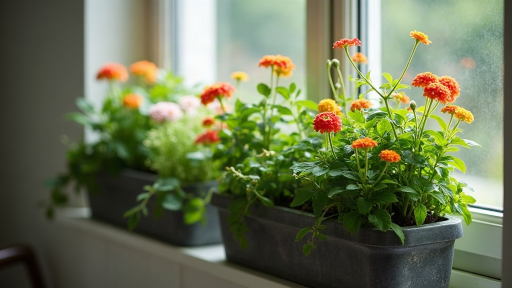 Jardineras con autorriego para balcones calurosos y ventosos