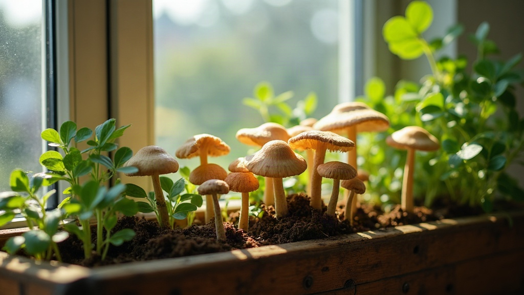 Cultiver des Pleurotes sur un Balcon d'Appartement Ombragé